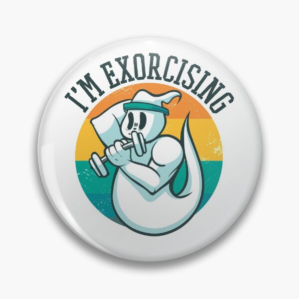Item preview, I'm Exorcising Spooky Ghost Fitness designed and sold by Hoiho Adventure Shirts.