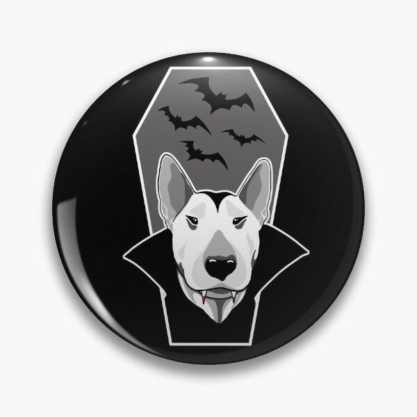 Item preview, Funny vampire bull terrier designed and sold by drizzd.