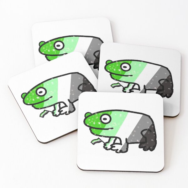Item preview, Aromantic Frog designed and sold by firstroundpixel.