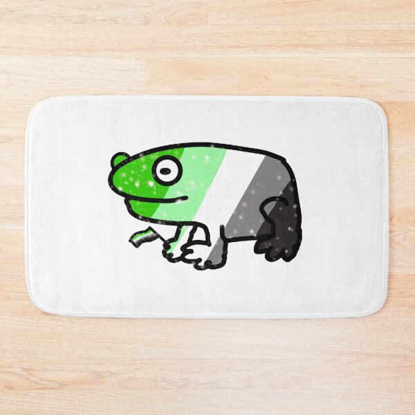 Item preview, Aromantic Frog designed and sold by firstroundpixel.