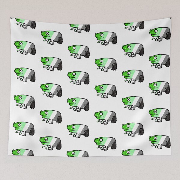 Item preview, Aromantic Frog designed and sold by firstroundpixel.