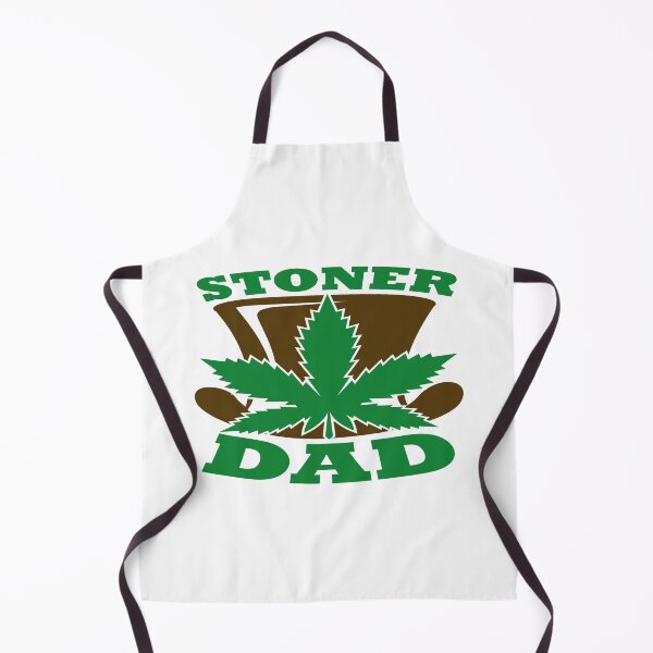 Item preview, Stoner Dad Brown Top Hat Cannabis Leaf Father designed and sold by AlteredAtelier.