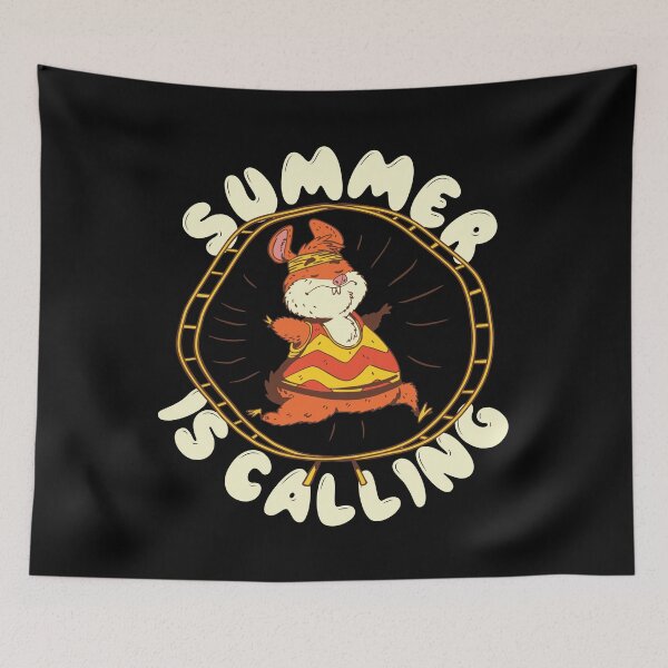 Item preview, Workout Hamster Summer is Calling designed and sold by Hoiho Adventure Shirts.