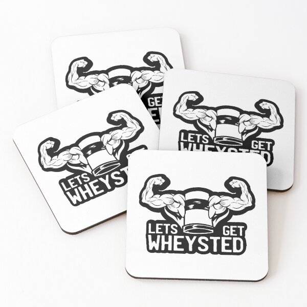 Item preview, Let's Get Wheysted Whey Protein designed and sold by Hoiho Adventure Shirts.