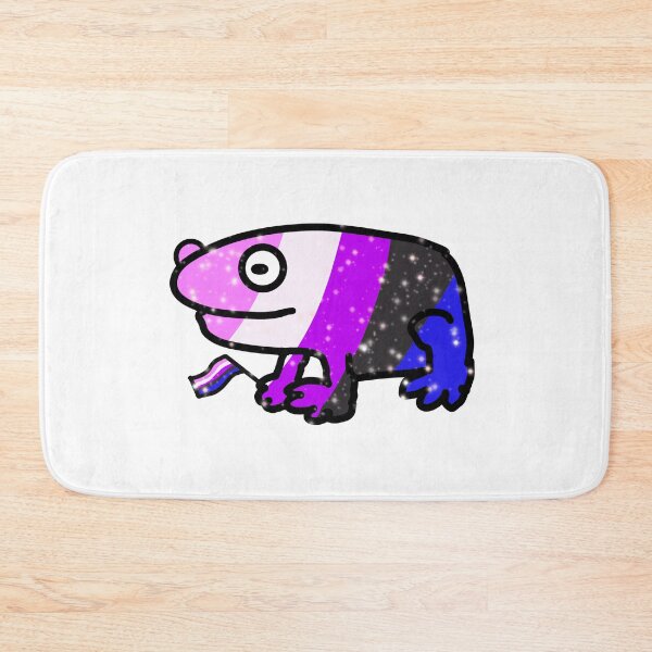 Item preview, Genderfluid Frog designed and sold by firstroundpixel.