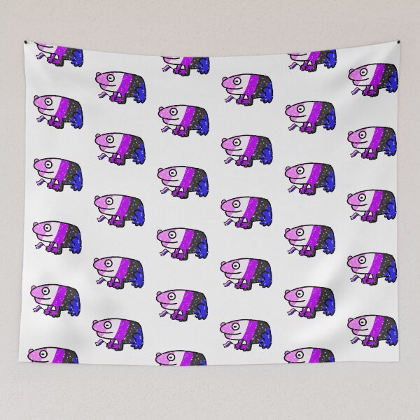 Item preview, Genderfluid Frog designed and sold by firstroundpixel.
