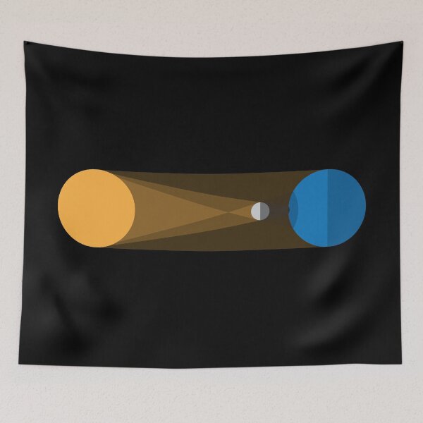 Item preview, Solar Eclipse Illustration (large) designed and sold by crossmark.