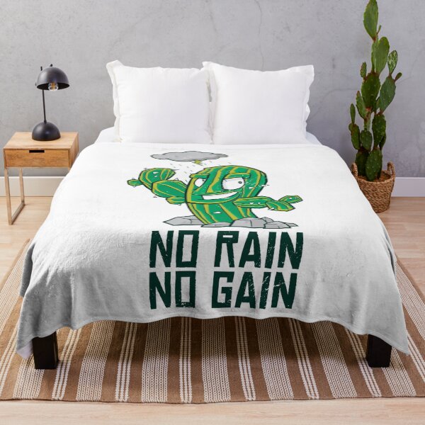 Item preview, No Rain No Gain Cactus Fitness designed and sold by Hoiho Adventure Shirts.