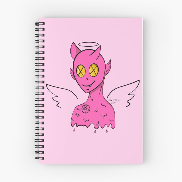Item preview, Pink Demon Angel designed and sold by ashleeobrienart.
