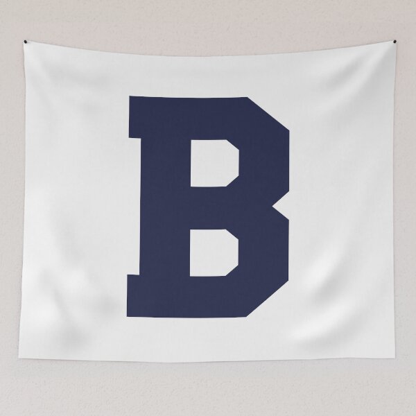 Item preview, Alphabet, Blue B, Sports letter B designed and sold by TheCultStuff.