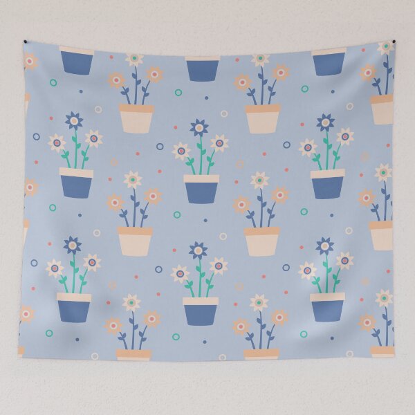 Item preview, Florals in Pots designed and sold by Sheldon Stewart.