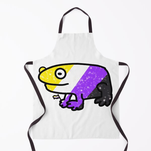 Item preview, Non-Binary Frog designed and sold by firstroundpixel.