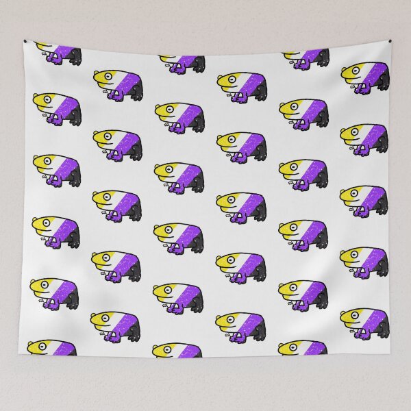 Item preview, Non-Binary Frog designed and sold by firstroundpixel.