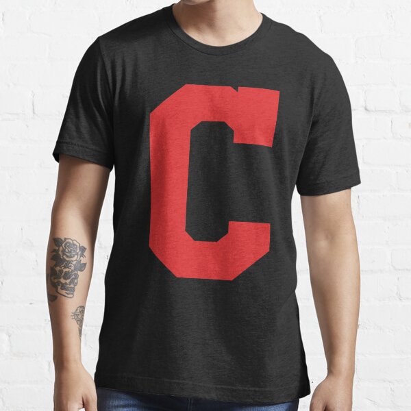 Cleveland Indians Text Logo Distressed Vintage logo T-shirt 6 Sizes S