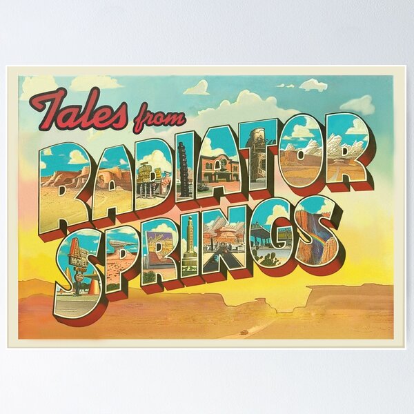 Radiator Springs Poster