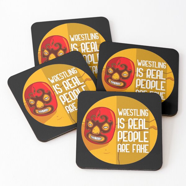 Item preview, Wrestling is real people are fake designed and sold by GoranDesign.