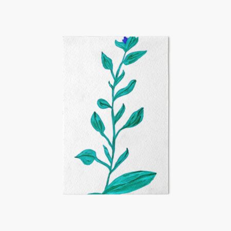 Decoración: Flor Morada Con Tallo  Redbubble