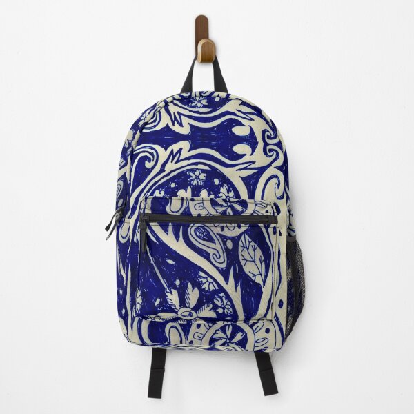 Item preview, Blue and white paisley designed and sold by Nickdavisinghe.