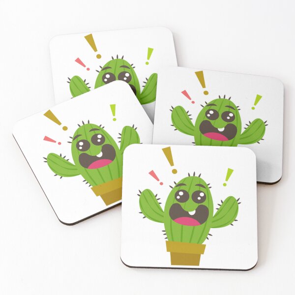 Item preview, Cute Happy Cactus designed and sold by DIBUJOS2021.