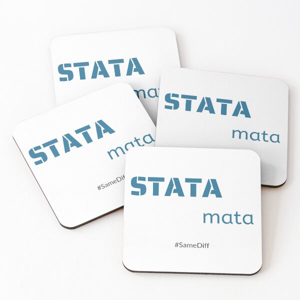 Item preview, STATA mata stata program coding joke, econometric analysis for econometrics student and econ major designed and sold by ECONTSHIRTS.