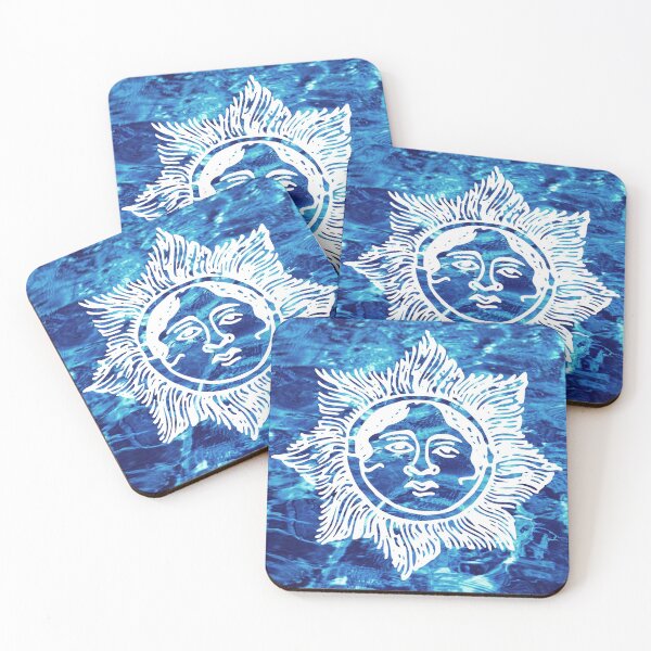 Item preview, Blue Ocean Vintage Sun designed and sold by Veriepear.