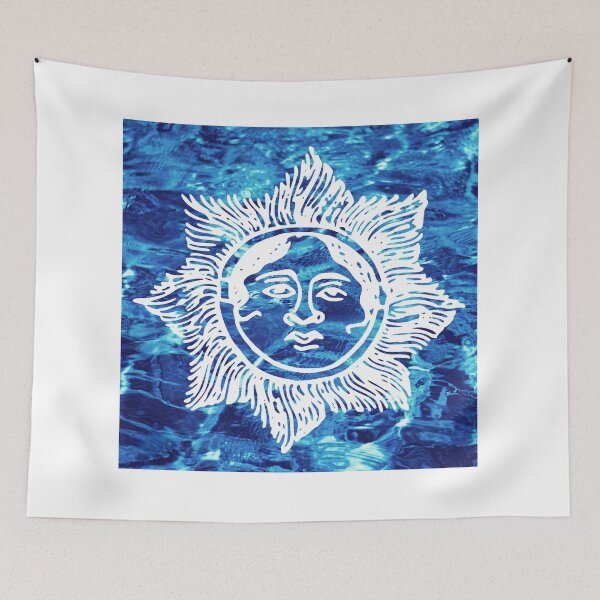 Item preview, Blue Ocean Vintage Sun designed and sold by Veriepear.