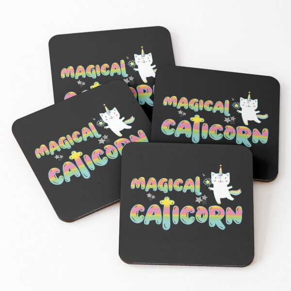 Item preview, Cute Magical Caticorn Cat and Unicorn designed and sold by BtheLight.