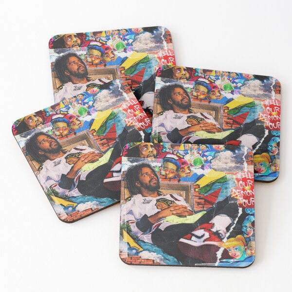 Aperçu de l'œuvre J Cole - Kill Our Demons Tour créée et vendue par FreshNewShirts.