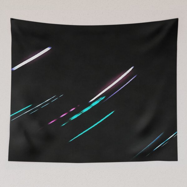 Item preview, Warp Speed Light Blue Pink Purple Black White designed and sold by Sector18.