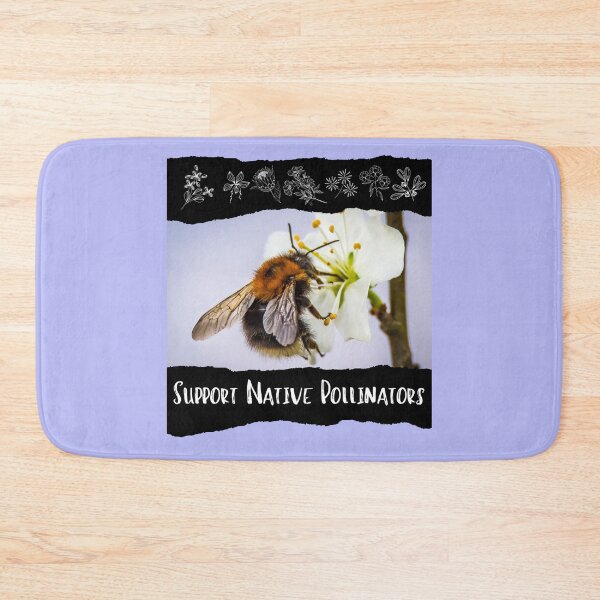 Item preview, Support Native Pollinators Bumblebee Design designed and sold by EarthArtDesigns.