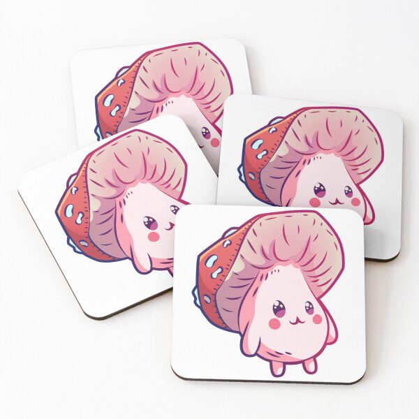Item preview, Cute Pink Mushr designed and sold by DIBUJOS2021.