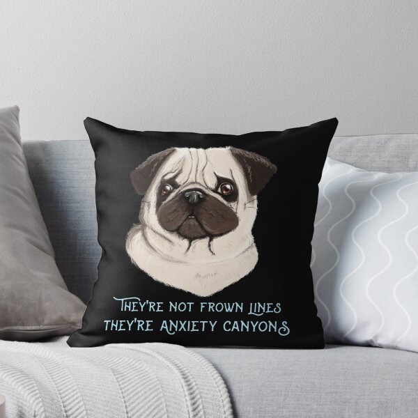 Item preview, They're Not Frown Lines. They're Anxiety Canyons. designed and sold by Mauxmaux.