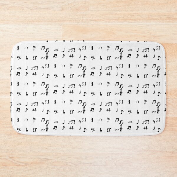 Item preview, Kawaii Cute Simple Black And White Music Notes Pack designed and sold by VintagePathway.