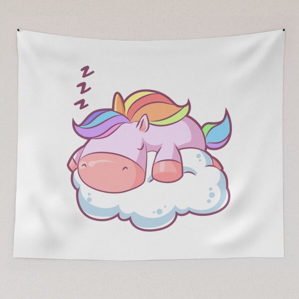 Item preview, Cute Sleeping Unicorn  designed and sold by DIBUJOS2021.