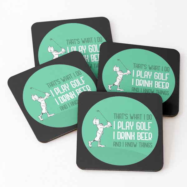 Artikelvorschau, Das ist was ich tue, ich spiele Golf und trinke entworfen und verkauft von GoranDesign.