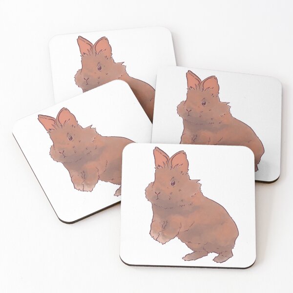 Item preview, Fluffy lion head rabbit designed and sold by thebrokenbird.