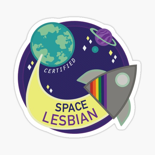 Item preview, Certified Space Lesbian designed and sold by softbiology.