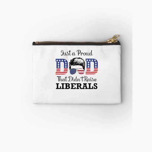 Item preview, Just A Proud Dad That Didn't Raise Liberals Republican American USA Flag Father's Day  designed and sold by clothesy7.