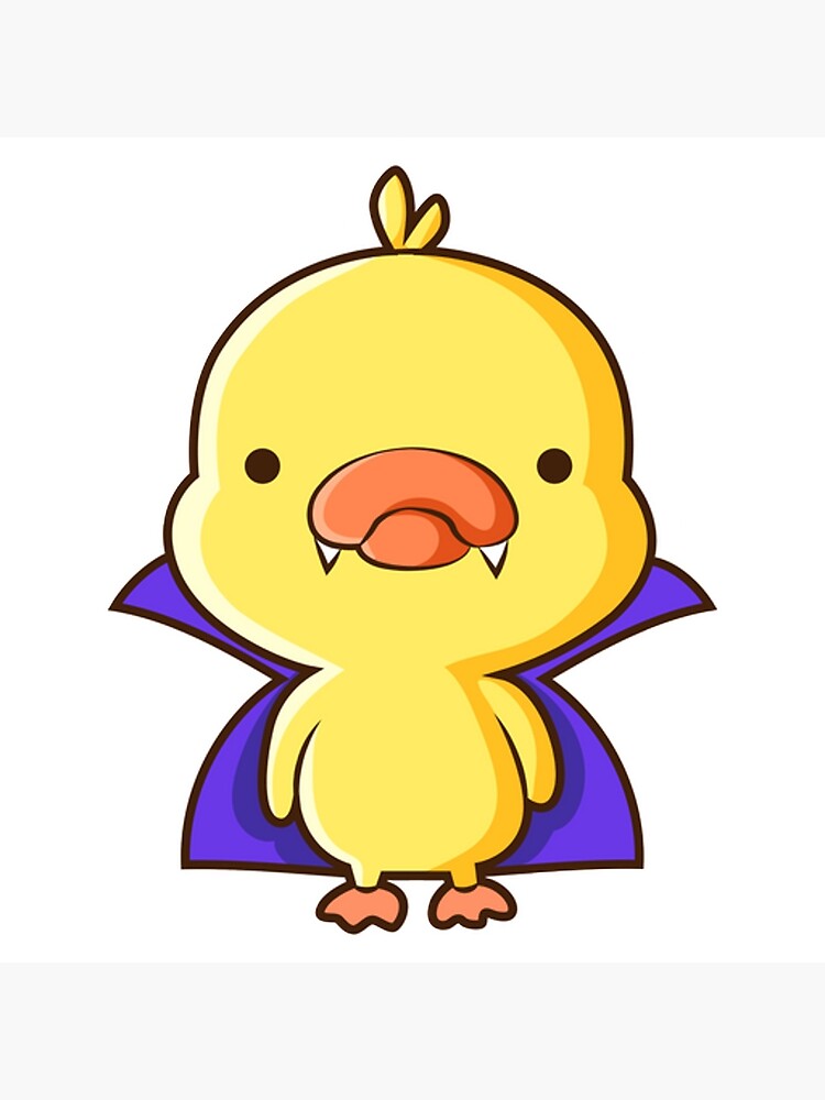 Yellow Vampire Duck  Art Board Print for Sale by DIBUJOS2021 ...