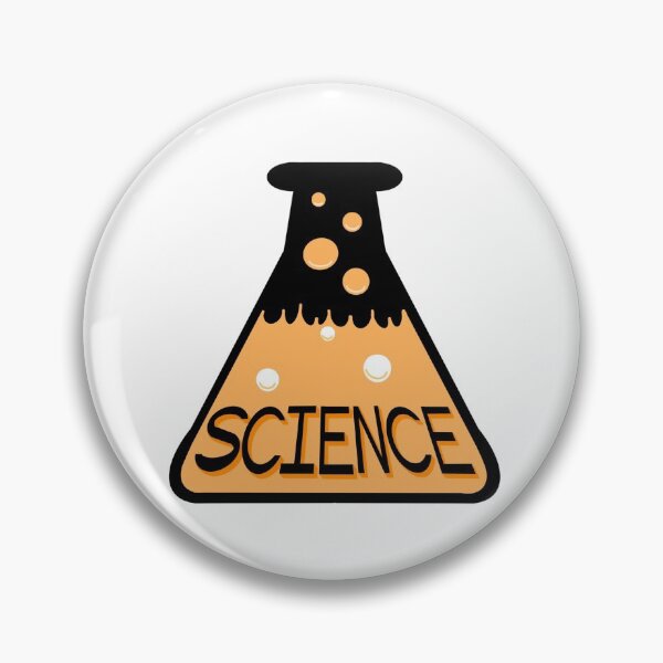 Item preview, Orange Science Flask designed and sold by Neuro-Nerdom.