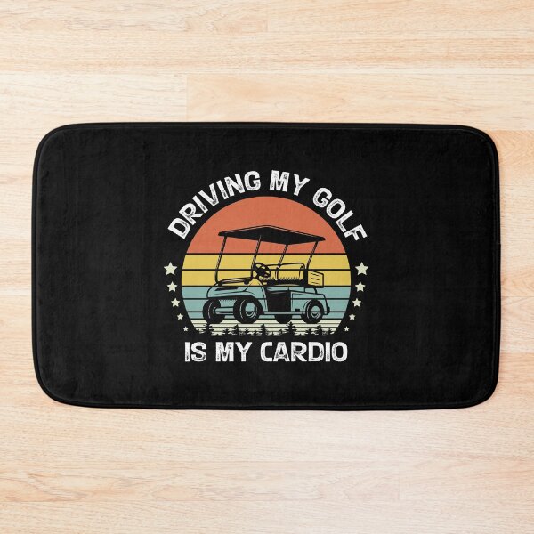 Item preview, Driving Golf Is My Cardio Funny Golf Player Lover Retro Vintage Gift designed and sold by Theobsessed01.