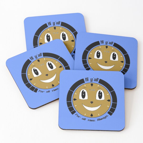 Item preview, cartoon clock, waving. designed and sold by Luckydragon17.
