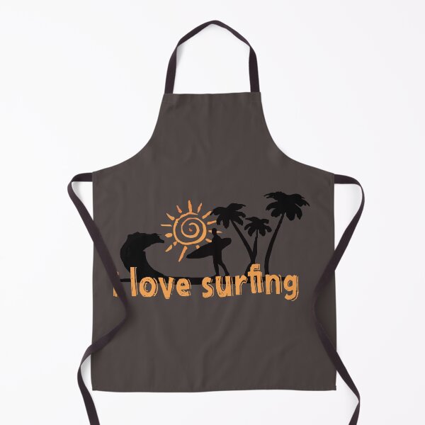 Item preview, I Love Surfing surf funny surfing beach gift santa surfing beach surfing cornwall fistral beach surfing designed and sold by AMZBlacKStore.