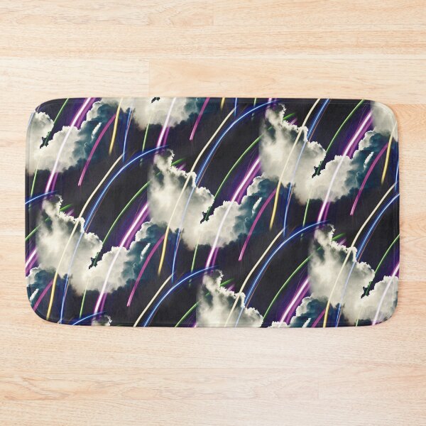 Item preview, Neon Flash Cloud Pattern designed and sold by Kacixart.
