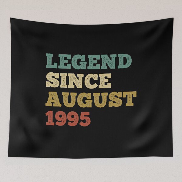 Item preview, vintage 1995 t shirt, 26th birthday shirt, 26th birthday ideas, august birthday, august birthday shirt designed and sold by T-DESIGNEDZ.