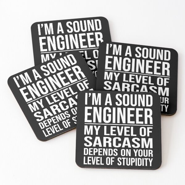 Item preview, sound engineer saying funny sound engineering gift designed and sold by alaechamlal.