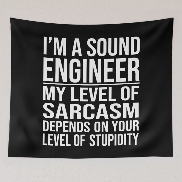 Item preview, sound engineer saying funny sound engineering gift designed and sold by alaechamlal.