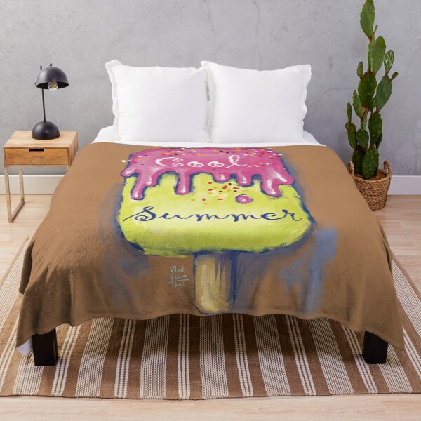 Item preview, Sweet cold colourful  ice cream. Hot summer time. designed and sold by RukkiZukkiArt.