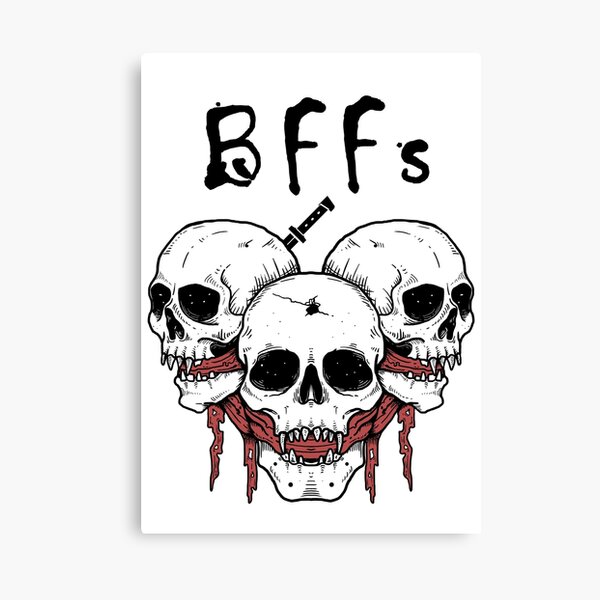 Impressions Sur Toile Sur Le Theme Best Friends Forever Redbubble