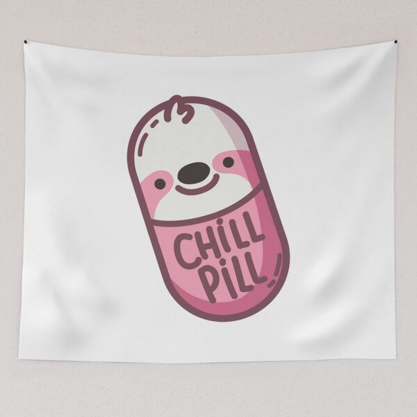 Item preview, Cute Chill Pill Sloth  designed and sold by DIBUJOS2021.